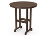 POLYWOOD 36" Round Farmhouse Counter Table in Mahogany image