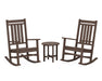 POLYWOOD Estate 3-Piece Rocking Chair Set in Mahogany image