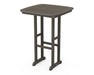 POLYWOOD Nautical 31" Bar Table in Vintage Coffee image