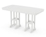 POLYWOOD Nautical 37" x 72" Counter Table in White image