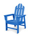 POLYWOOD Long Island Upright Adirondack Chair in Pacific Blue image