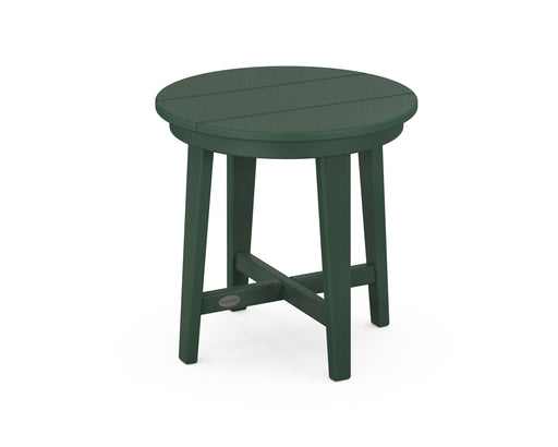 POLYWOOD Newport 19" Round End Table in Green image