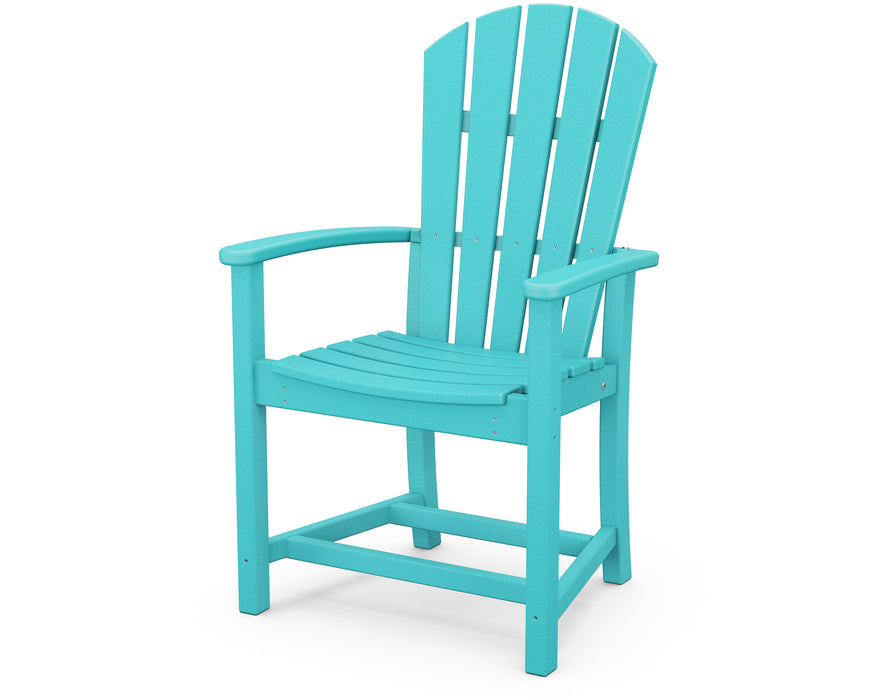 POLYWOOD Palm Coast Upright Adirondack Chair in Aruba