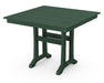 POLYWOOD Farmhouse Trestle 37" Dining Table in Green image