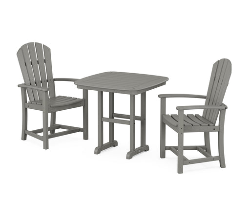 POLYWOOD Palm Coast 3-Piece Dining Set in Slate Grey image