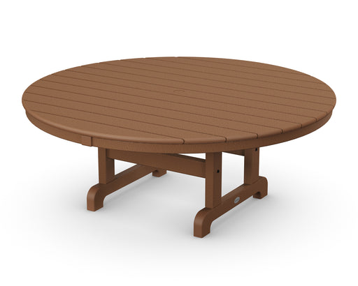 POLYWOOD Round 48" Conversation Table in Teak image