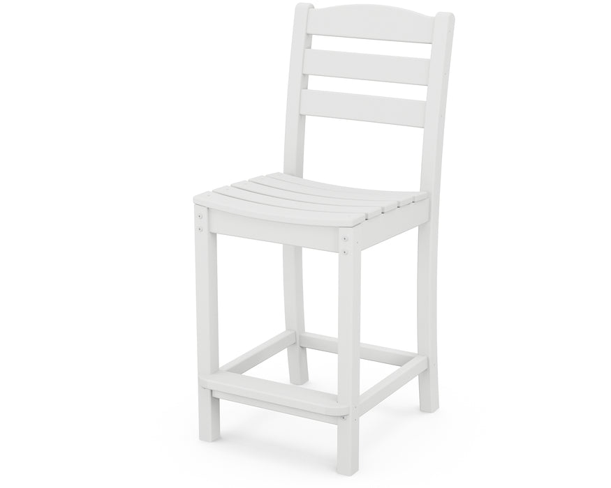 POLYWOOD La Casa Cafe Counter Side Chair in White image