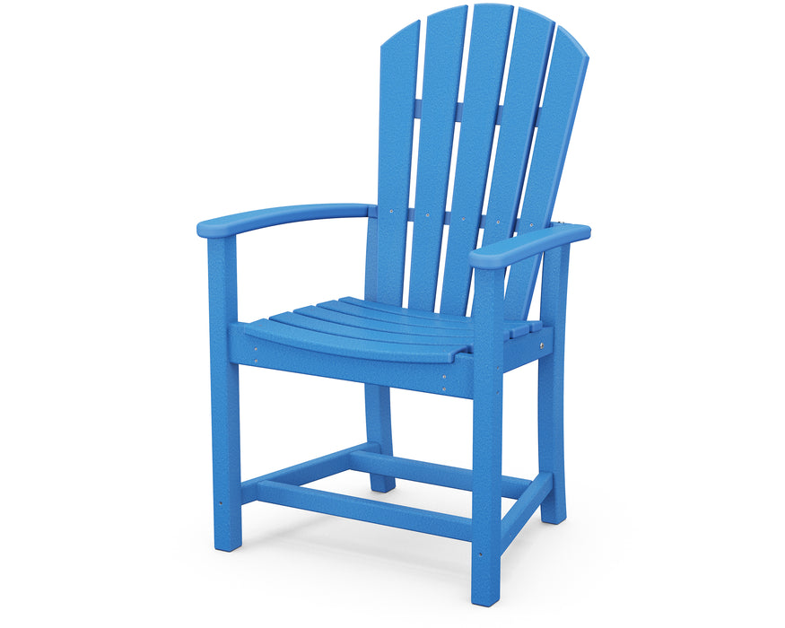 POLYWOOD Palm Coast Upright Adirondack Chair in Pacific Blue