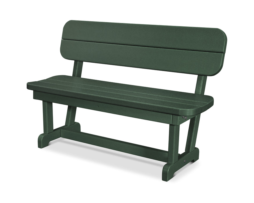 POLYWOOD Park 48" Bench in Green image