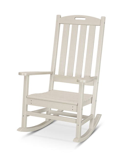 POLYWOOD Nautical Porch Rocking Chair in Sand image