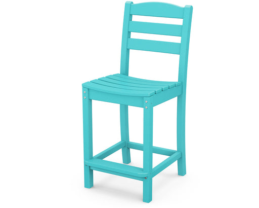 POLYWOOD La Casa Cafe Counter Side Chair in Aruba image