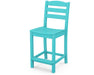 POLYWOOD La Casa Cafe Counter Side Chair in Aruba image