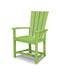 POLYWOOD Quattro Upright Adirondack Chair in Lime image