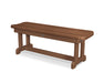 POLYWOOD Park 48" Backless Bench in Teak image