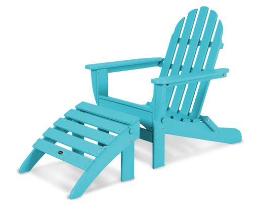 POLYWOOD Classic Adirondack 2-Piece Set in Aruba image