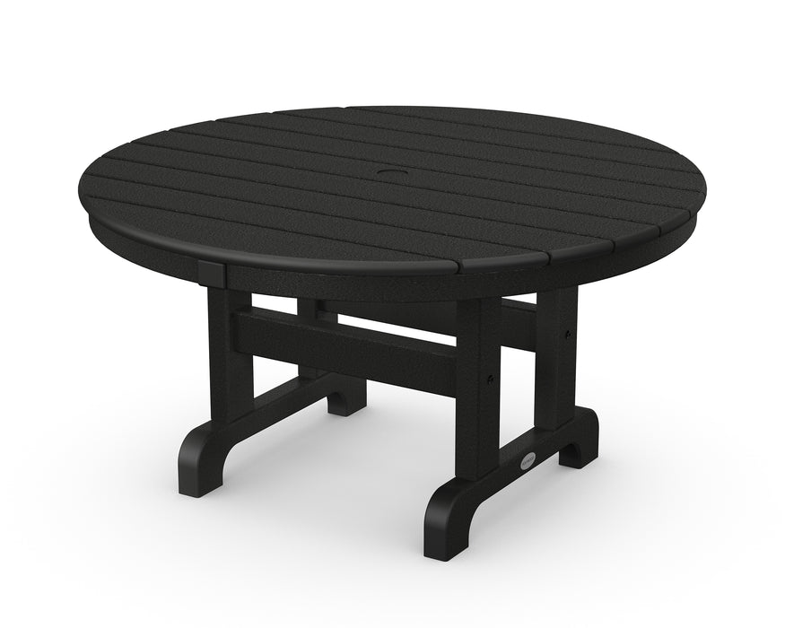 POLYWOOD Round 36" Conversation Table in Black image