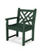 POLYWOOD Chippendale Garden Arm Chair in Green image