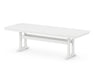 POLYWOOD Nautical Trestle 39" x 97" Dining Table in White image