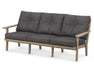 POLYWOOD Lakeside Deep Seating Sofa in Vintage Sahara / Ash Charcoal image