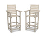 POLYWOOD Captain Bar Chair Duo in Sand image