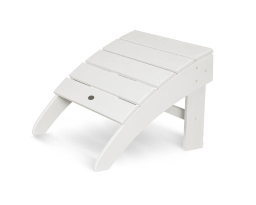 POLYWOOD South Beach Adirondack Ottoman in Vintage White image