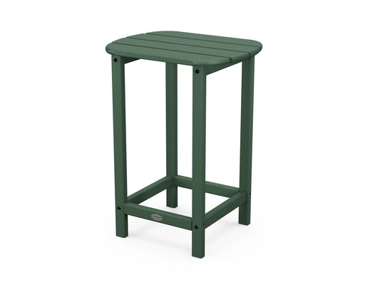 POLYWOOD South Beach 26" Counter Side Table in Green image