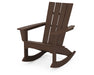 POLYWOOD Quattro Adirondack Rocking Chair in Mahogany image
