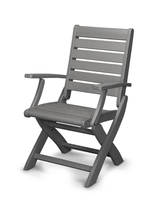 POLYWOOD Signature Folding Chair in Slate Grey image