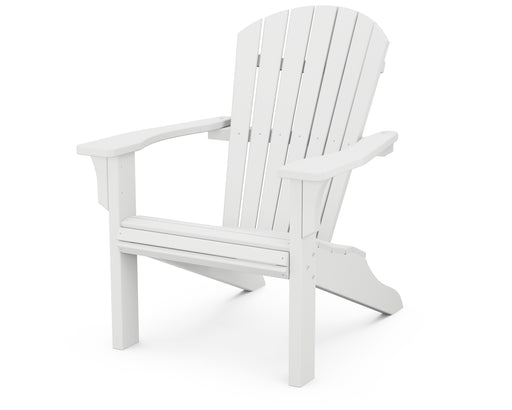 POLYWOOD Seashell Adirondack in White image