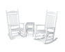 POLYWOOD Jefferson 3-Piece Rocker Set in White image