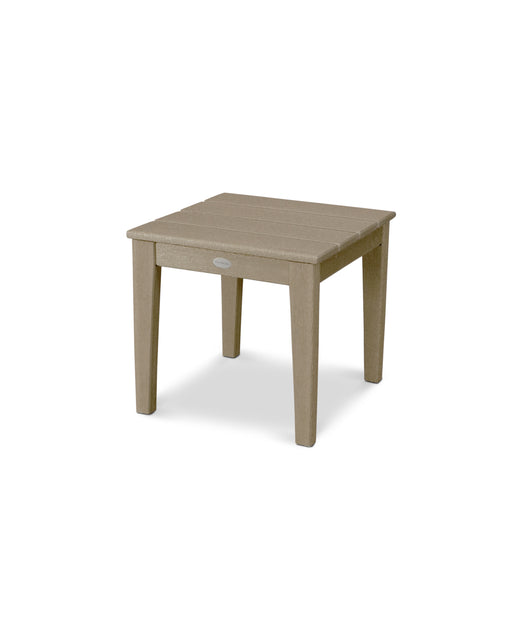 POLYWOOD Newport 18" End Table in Vintage Sahara image