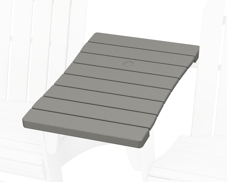 POLYWOOD 600 Series Straight Adirondack Connecting Table in Slate Grey image