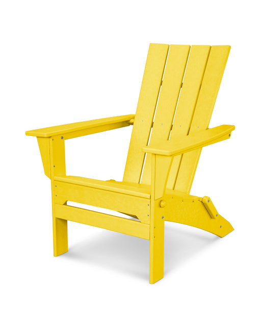 POLYWOOD Quattro Folding Adirondack in Lemon image
