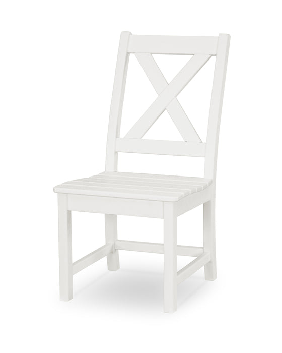 POLYWOOD Braxton Dining Side Chair in White image