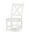 POLYWOOD Braxton Dining Side Chair in White image