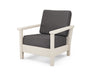 POLYWOOD Harbour Deep Seating Chair in Sand / Ash Charcoal image