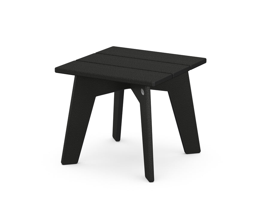 POLYWOOD Riviera Modern Side Table in Black image