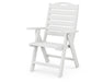 POLYWOOD Nautical Highback Chair in White image