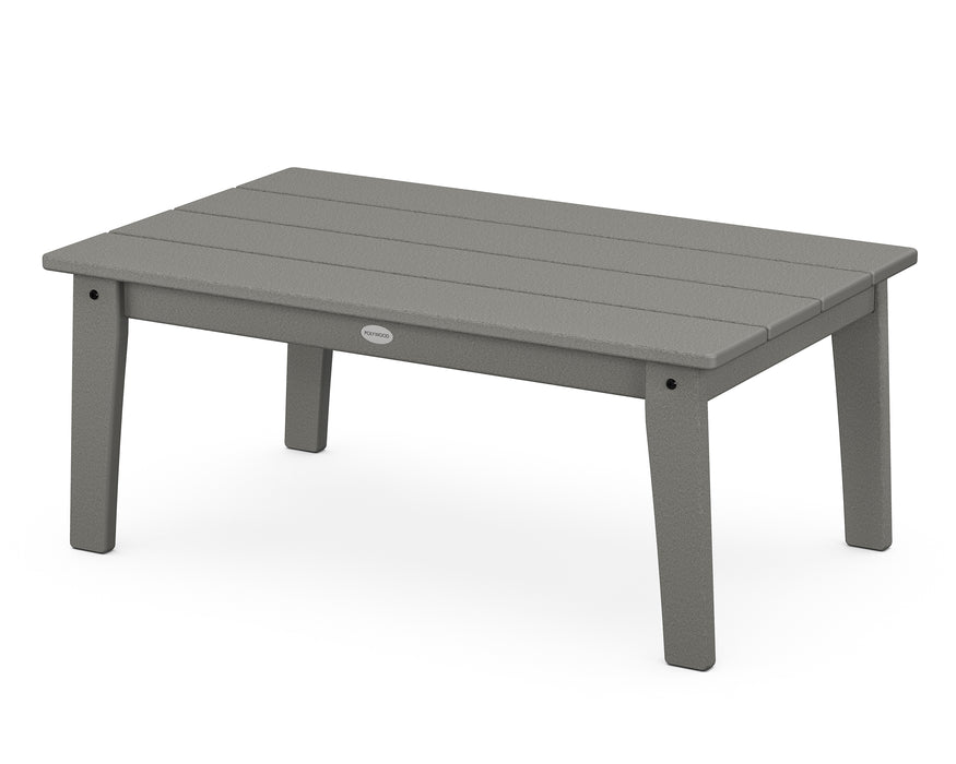 POLYWOOD Lakeside Coffee Table in Slate Grey