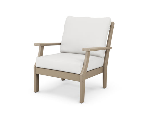 POLYWOOD Braxton Deep Seating Chair in Vintage Sahara / Natural Linen image