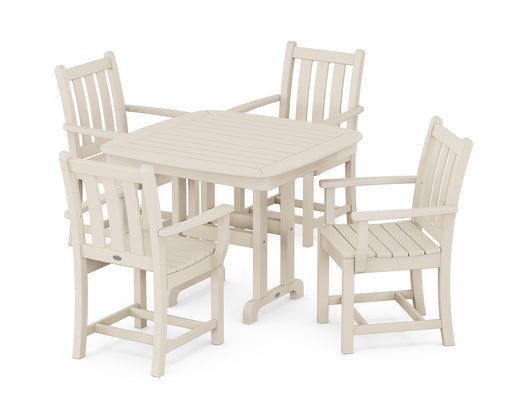 POLYWOOD Traditional Garden 5-Piece Dining Set in Sand image