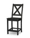 POLYWOOD Braxton Counter Side Chair in Black image