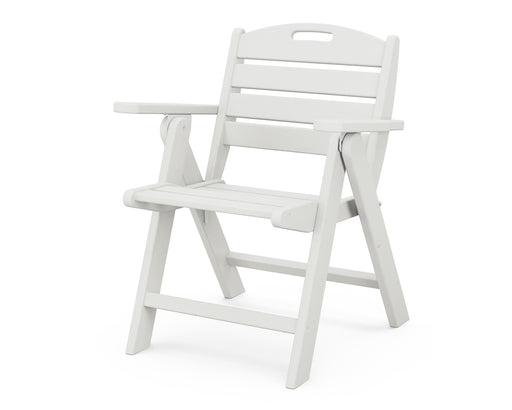 POLYWOOD Nautical Lowback Chair in Vintage White image