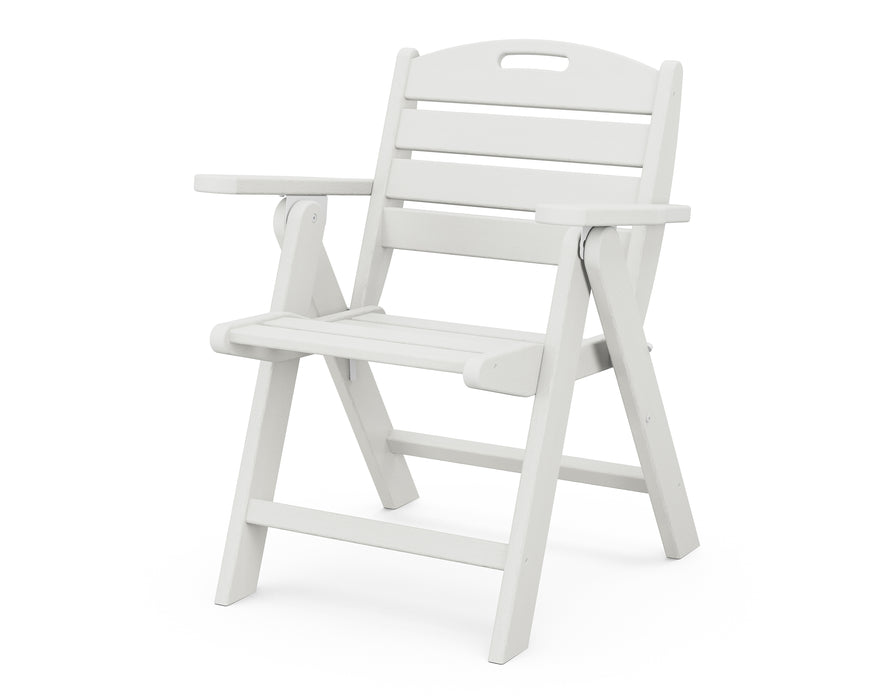POLYWOOD Nautical Lowback Chair in Vintage White image