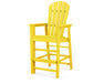 POLYWOOD South Beach Bar Chair in Lemon image