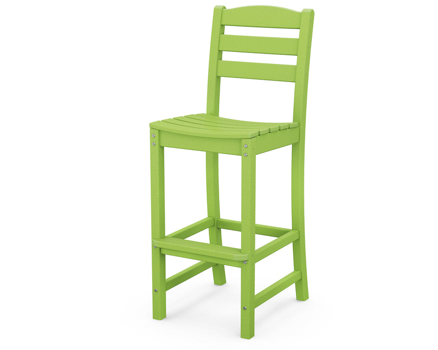 POLYWOOD La Casa Cafe Bar Side Chair in Lime image