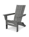 POLYWOOD Quattro Folding Adirondack in Slate Grey image