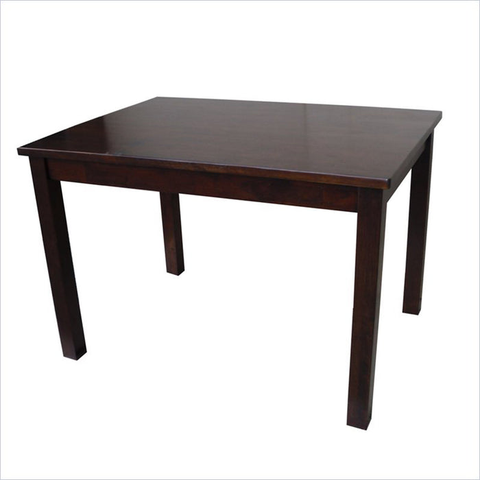 John Thomas Furniture Home Accents Juvenile Table in Rich Mocha