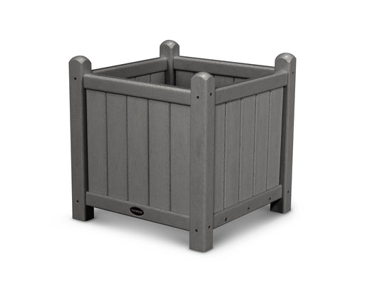 POLYWOOD Traditional Garden 16" Planter in Slate Grey image