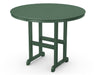 POLYWOOD 48" Round Farmhouse Counter Table in Green image